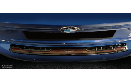 Накладка на задний бампер BMW X1 F48