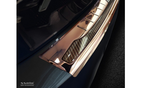 Накладка на задний бампер BMW X1 F48