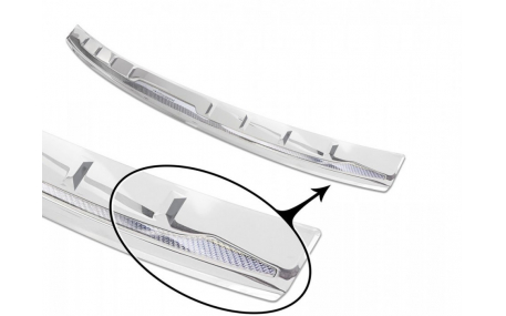 Накладка на задний бампер BMW X5 G05