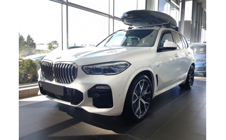 Накладка на задний бампер BMW X5 G05
