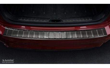 Накладка на задний бампер BMW X6 E71