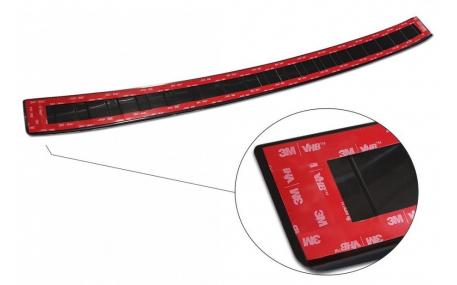 Накладка на задний бампер Volkswagen Passat B8