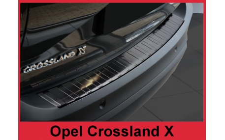 Накладка на задний бампер Opel Crossland X