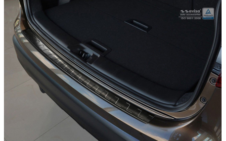 Накладка на задний бампер Nissan Qashqai J11 2014-2017