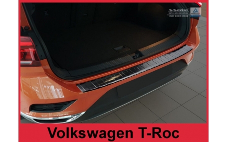 Накладка на задний бампер Volkswagen T-Roc