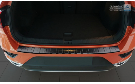 Накладка на задний бампер Volkswagen T-Roc