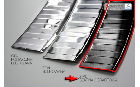 Накладка на задний бампер Jaguar E-Pace