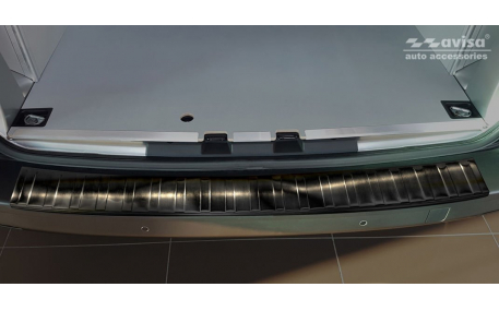 Накладка на задний бампер Citroen Jumpy