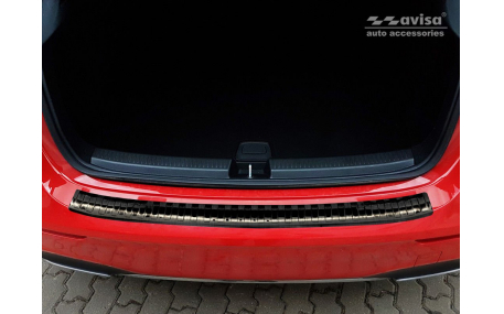 Накладка на задний бампер Mercedes A-class W177