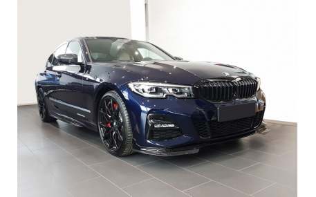 Накладка на задний бампер BMW 3 G20