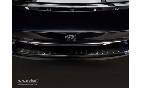 Накладка на задний бампер Peugeot 508