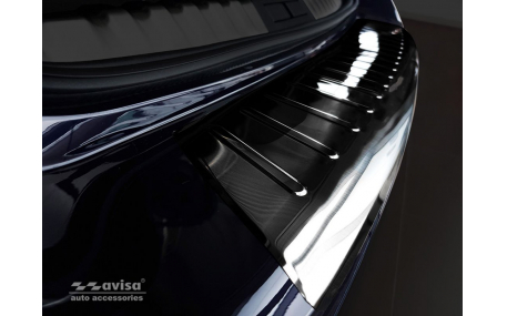 Накладка на задний бампер Peugeot 508