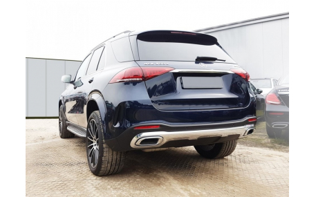 Накладка на задний бампер Mercedes GLE-class V167