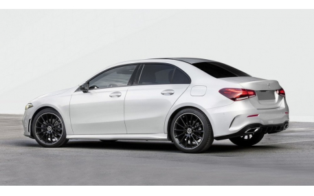 Накладка на задний бампер Mercedes A-class W177