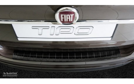 Накладка на задний бампер Fiat Tipo