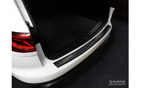 Накладка на задний бампер Volkswagen Touareg