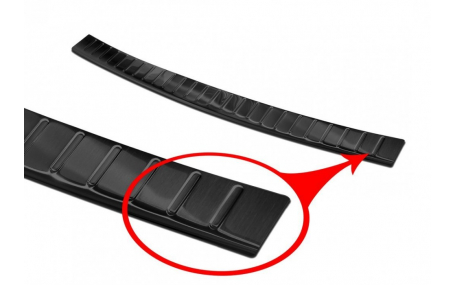 Накладка на задний бампер Volkswagen Touareg