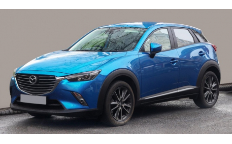Накладка на задний бампер Mazda CX-3