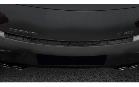 Накладка на задний бампер Mercedes C-class W205