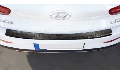 Накладка на задний бампер Hyundai i30