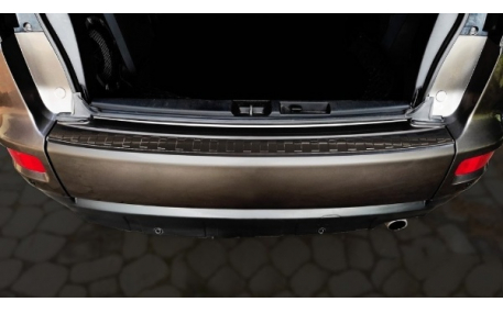 Накладка на задний бампер Peugeot 4007