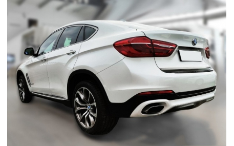 Накладка на задний бампер BMW X6 (F16)
