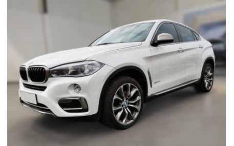 Накладка на задний бампер BMW X6 (F16)