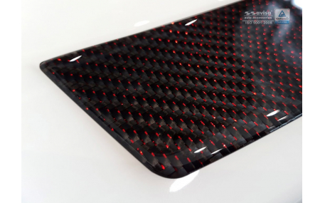 Накладка на задний бампер BMW F36