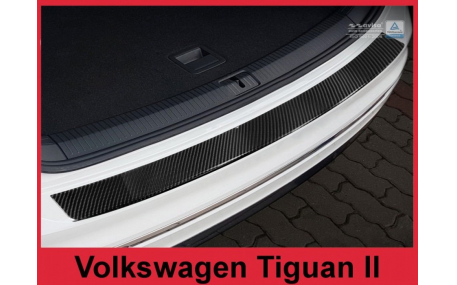 Накладка на задний бампер Volkswagen Tiguan
