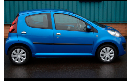 Хром накладки Citroen C1