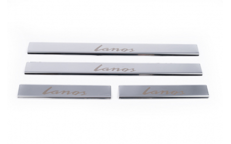 Накладки на пороги Daewoo Lanos