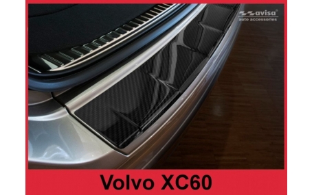 Накладка на задний бампер Volvo XC60