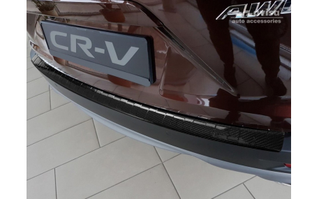 Накладка на задний бампер Honda CR-V