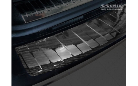 Накладка на задний бампер Audi A6 С8