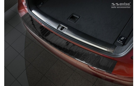 Накладка на задний бампер Audi Q5