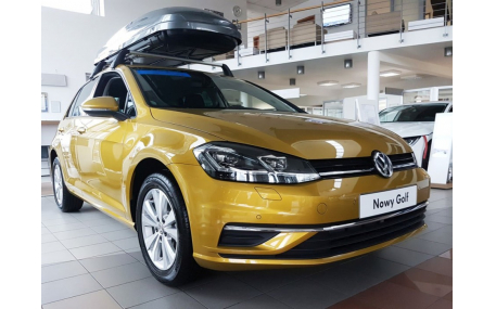 Накладка на задний бампер Volkswagen Golf 7
