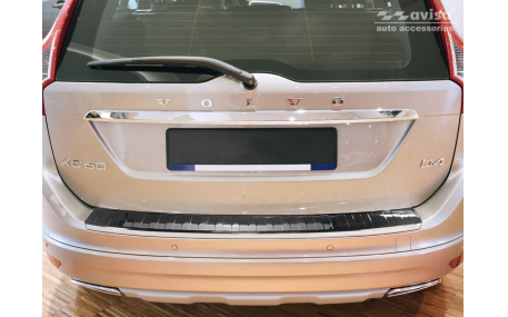 Накладка на задний бампер Volvo XC60
