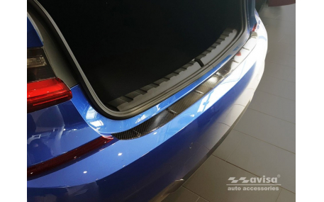 Накладка на задний бампер BMW 3 G20