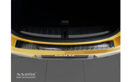 Накладка на задний бампер BMW X2 (F39)