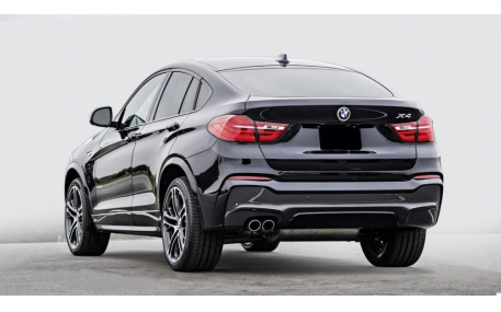 Накладка на задний бампер BMW X4 (F26)