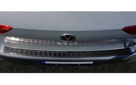 Накладка на задний бампер Volkswagen Golf 8