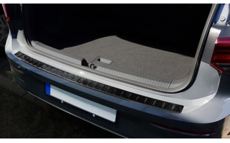 Накладка на задний бампер Volkswagen Golf 8