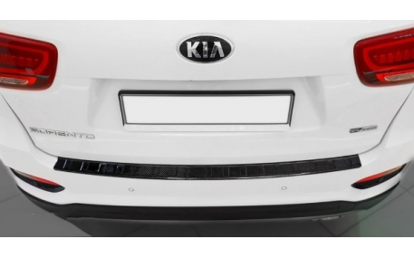 Накладка на задний бампер Kia Sorento