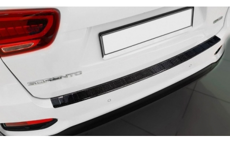 Накладка на задний бампер Kia Sorento