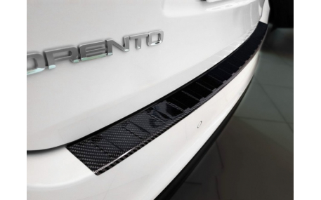 Накладка на задний бампер Kia Sorento