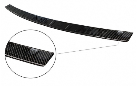 Накладка на задний бампер Kia Sorento