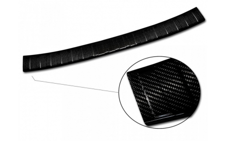 Накладка на задний бампер Volkswagen Golf 7