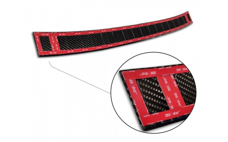 Накладка на задний бампер Volkswagen Golf 7