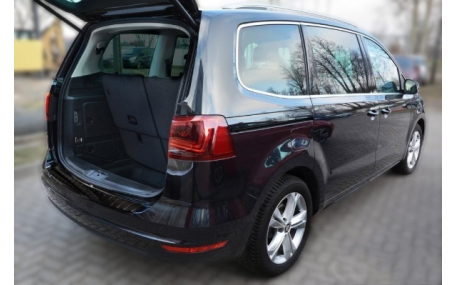 Накладка на задний бампер Volkswagen Sharan