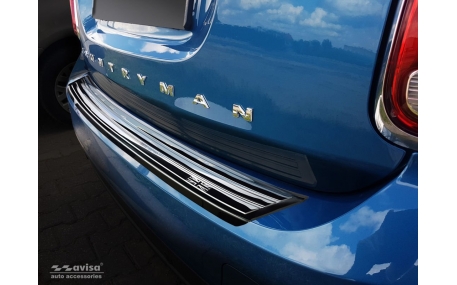 Накладка на задний бампер Mini Countryman
